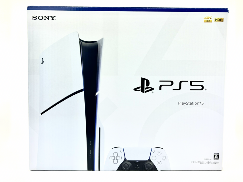 PlayStation 5 ディスクドライブ搭載モデル CFI-2000A01の外箱