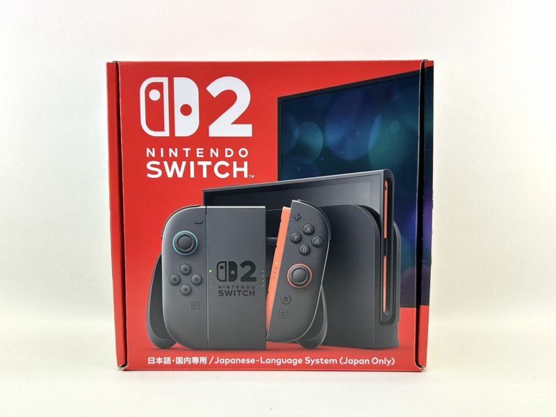 Nintendo Switch 2 日本語・国内専用モデル BEE-S-KB6PAの外箱
